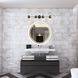 Kanata 4 Light 36 inch Black and Brushed Brass Vanity Light Wall Light