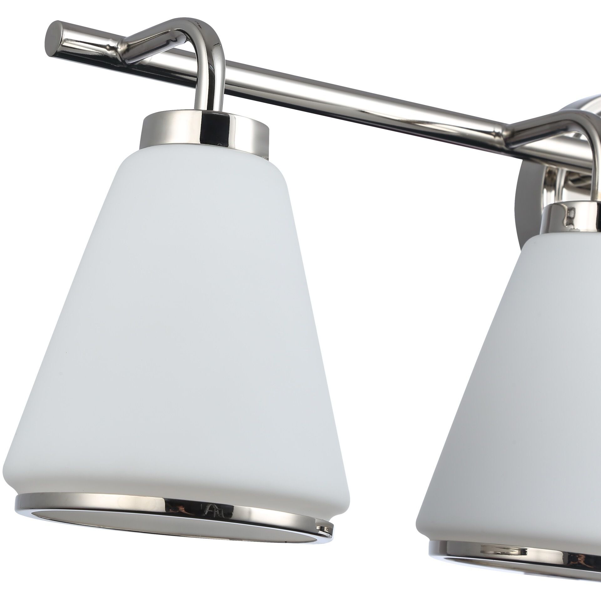 Zoey 4 Light 30.25 inch Polished Nickel Bathroom Vanity Wall Light