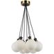 Gem 7 Light 18.00 inch Chandelier