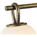 Velora LED 23 inch Legacy Brass Wall Sconce Wall Light