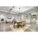 Perris LED 24 inch Black Chandelier Ceiling Light