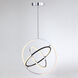 Trilogy LED 24 inch Polished Nickel Pendant Ceiling Light