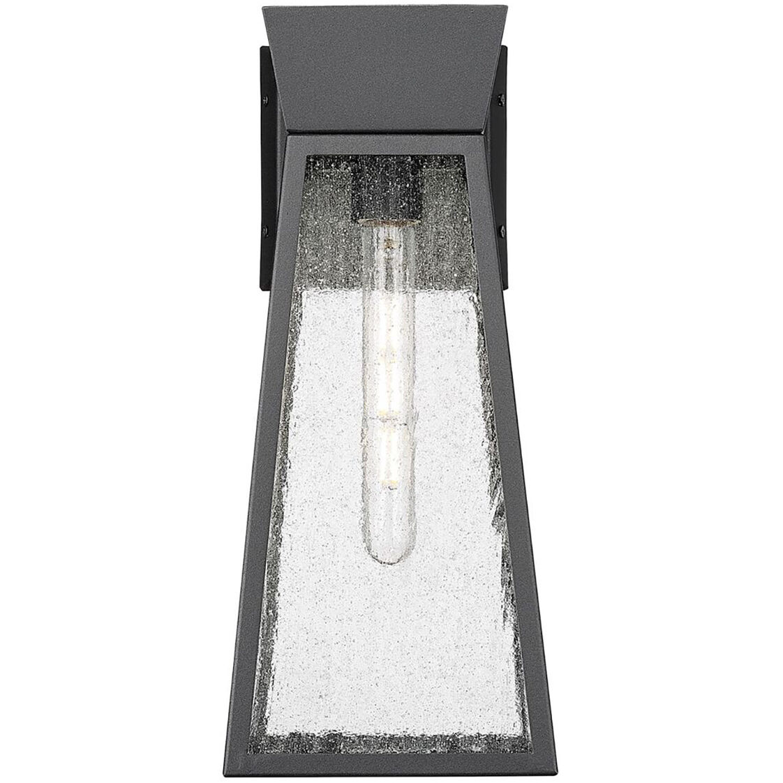 Lucian LED 17 inch Black Outdoor Wall Light