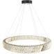 Alya LED 31.5 inch Polished Nickel Chandelier Ceiling Light