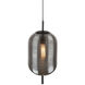 Vita LED 8.6 inch Black Pendant Ceiling Light