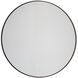 Reflections 23.6 X 23.5 inch Matte Black LED Mirror