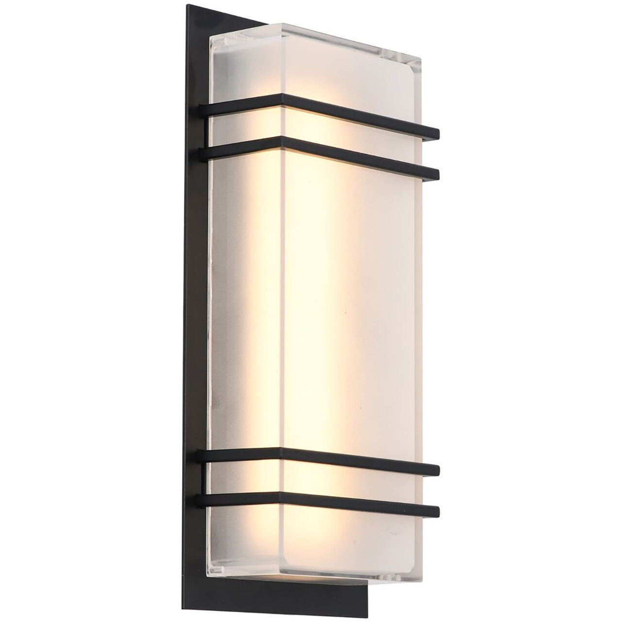 Sausalito LED 11.81 inch Black Outdoor Wall Light