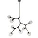 Organic 8 Light 40.00 inch Chandelier