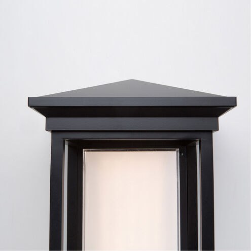 Overbrook LED 17 inch Black Outdoor Wall Light