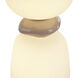Strata LED 6.7 inch Satin Nickel Pendant Ceiling Light