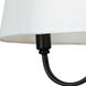 Rhythm LED 15.7 inch Black Pendant Ceiling Light