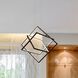 Graymar LED 34 inch Black Chandelier Ceiling Light