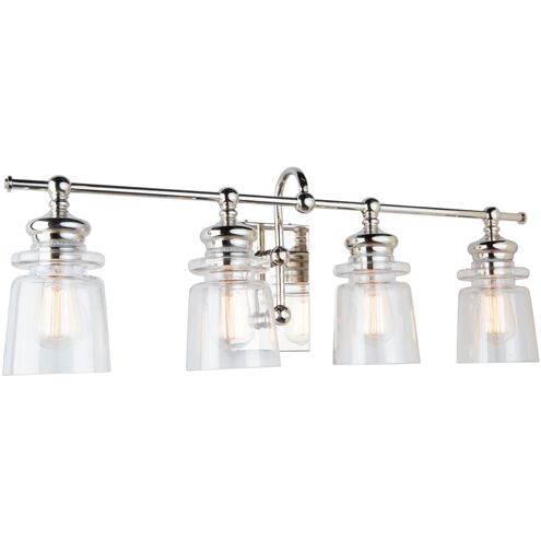 Castara LED 30 inch Polished Nickel Bathroom Vanity Wall Light