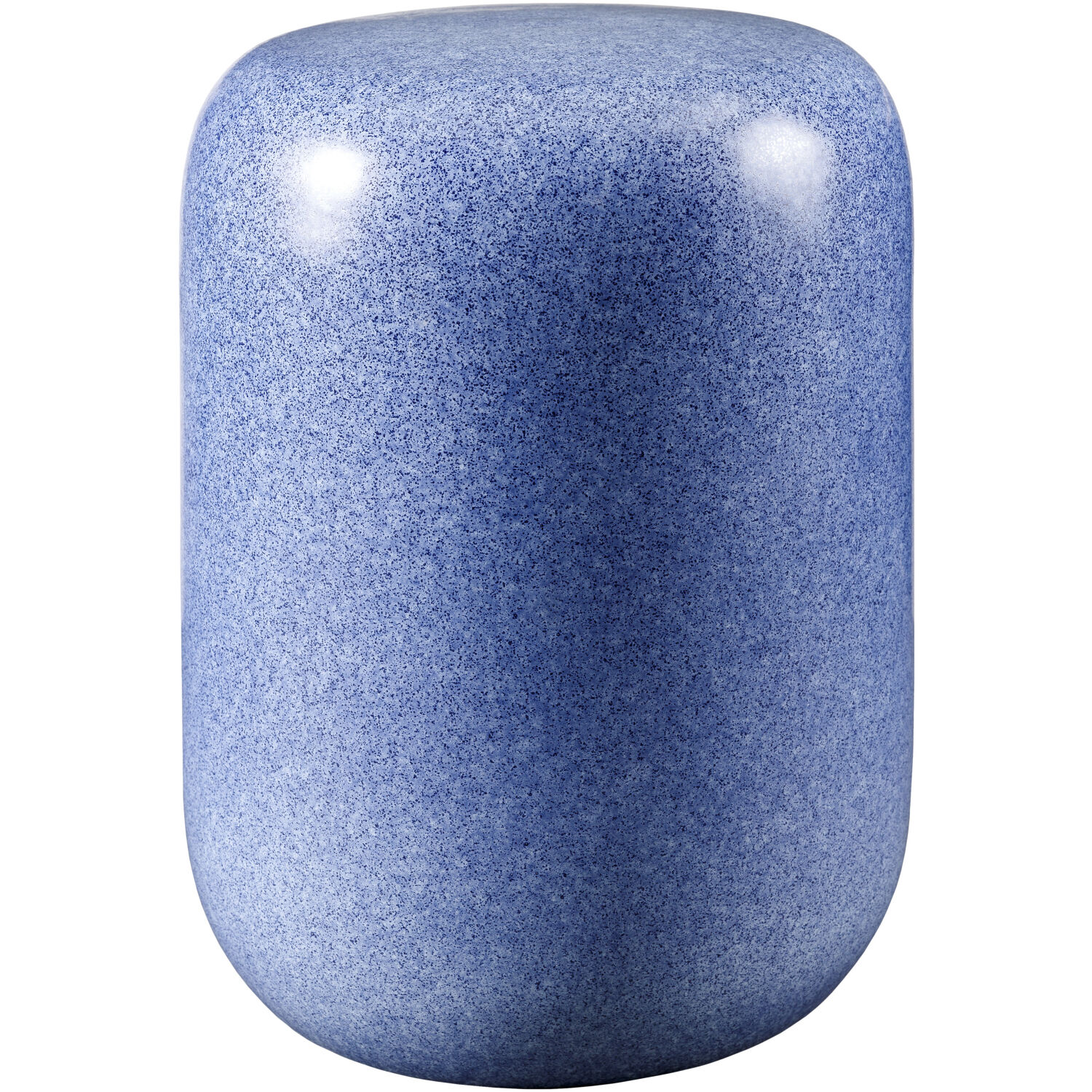 Bean 18.3 X 13.4 inch Blue End Table