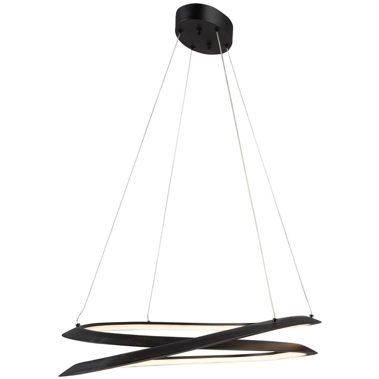Ara LED 38.6 inch Black Pendant Ceiling Light