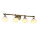 Velora LED 32 inch Legacy Brass Wall Sconce Wall Light