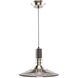 Elements 4 Light 12 inch Black and Polished Nickel Candle Chandelier Ceiling Light