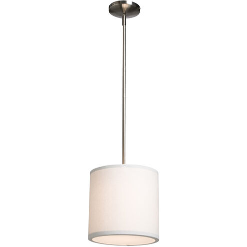 Mercer Street 1 Light 10 inch White Drum Shade Pendant Ceiling Light
