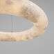 Camila LED 19 inch Brushed Brass Chandelier Ceiling Light