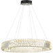 Alya LED 31.5 inch Polished Nickel Chandelier Ceiling Light