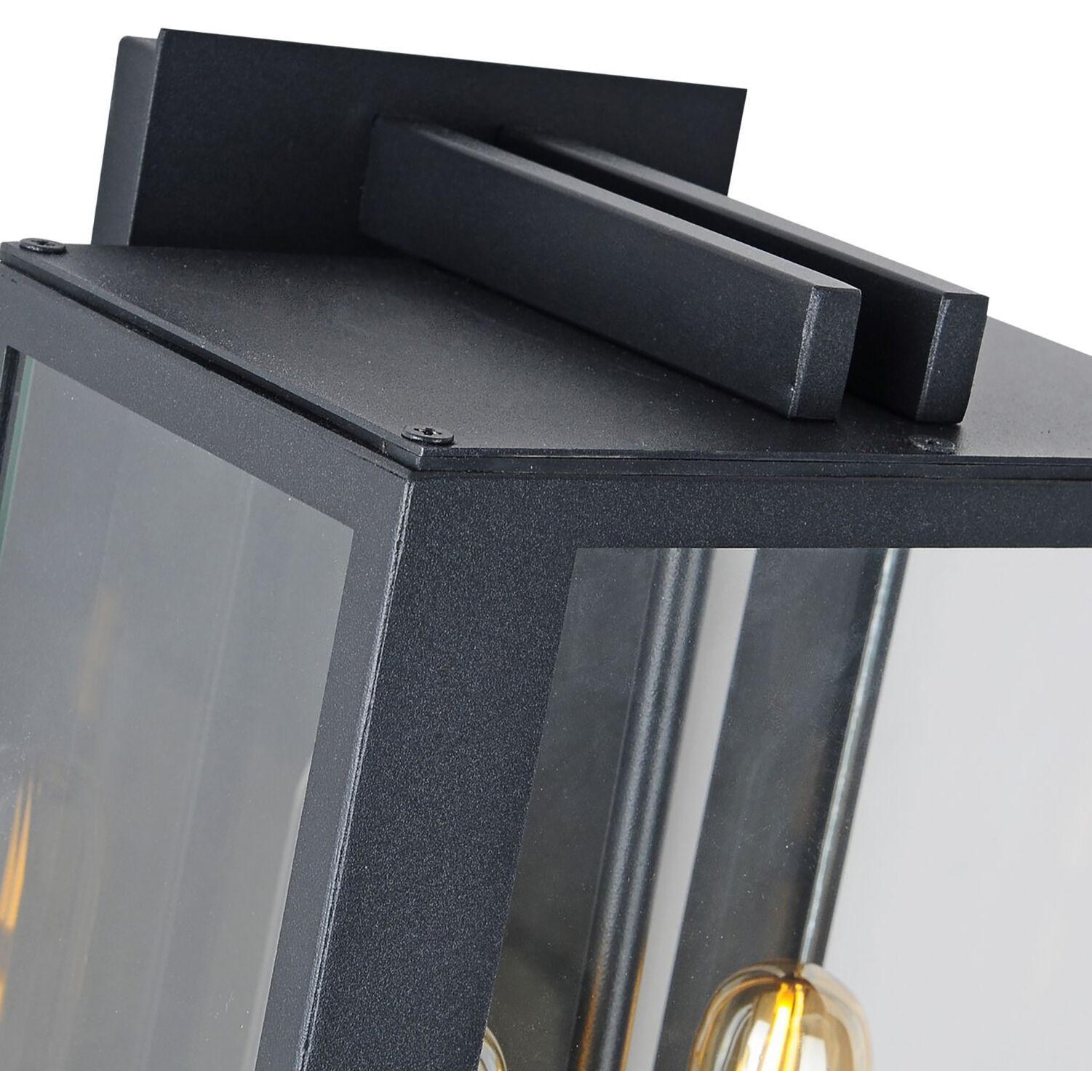 Waterville LED 10 inch Matte Black Outdoor Wall Light