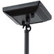 Filiali LED 45.5 inch Black and Harvest Brass Chandelier Ceiling Light