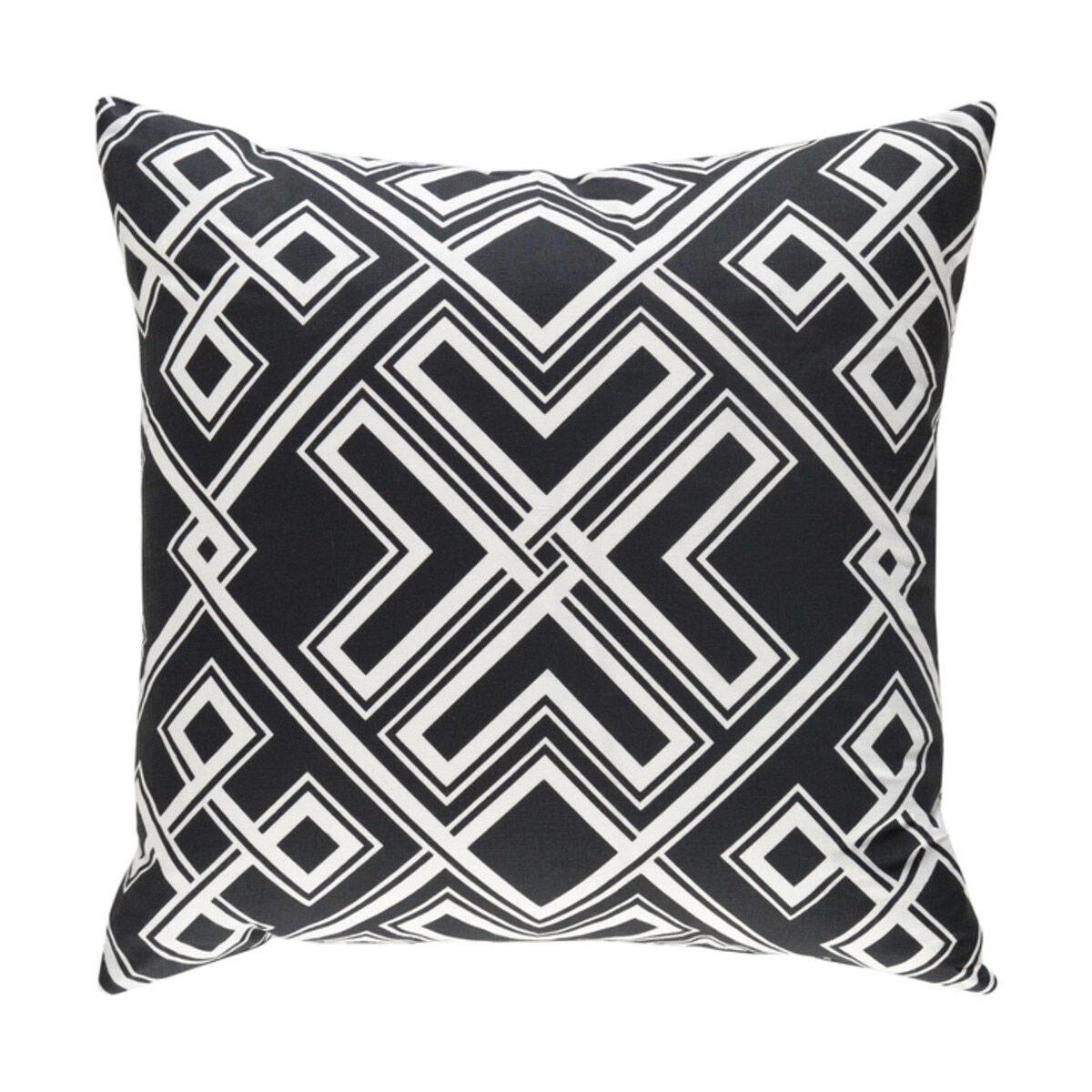Ethiopia 18 X 18 inch Black Pillow Kit, Square