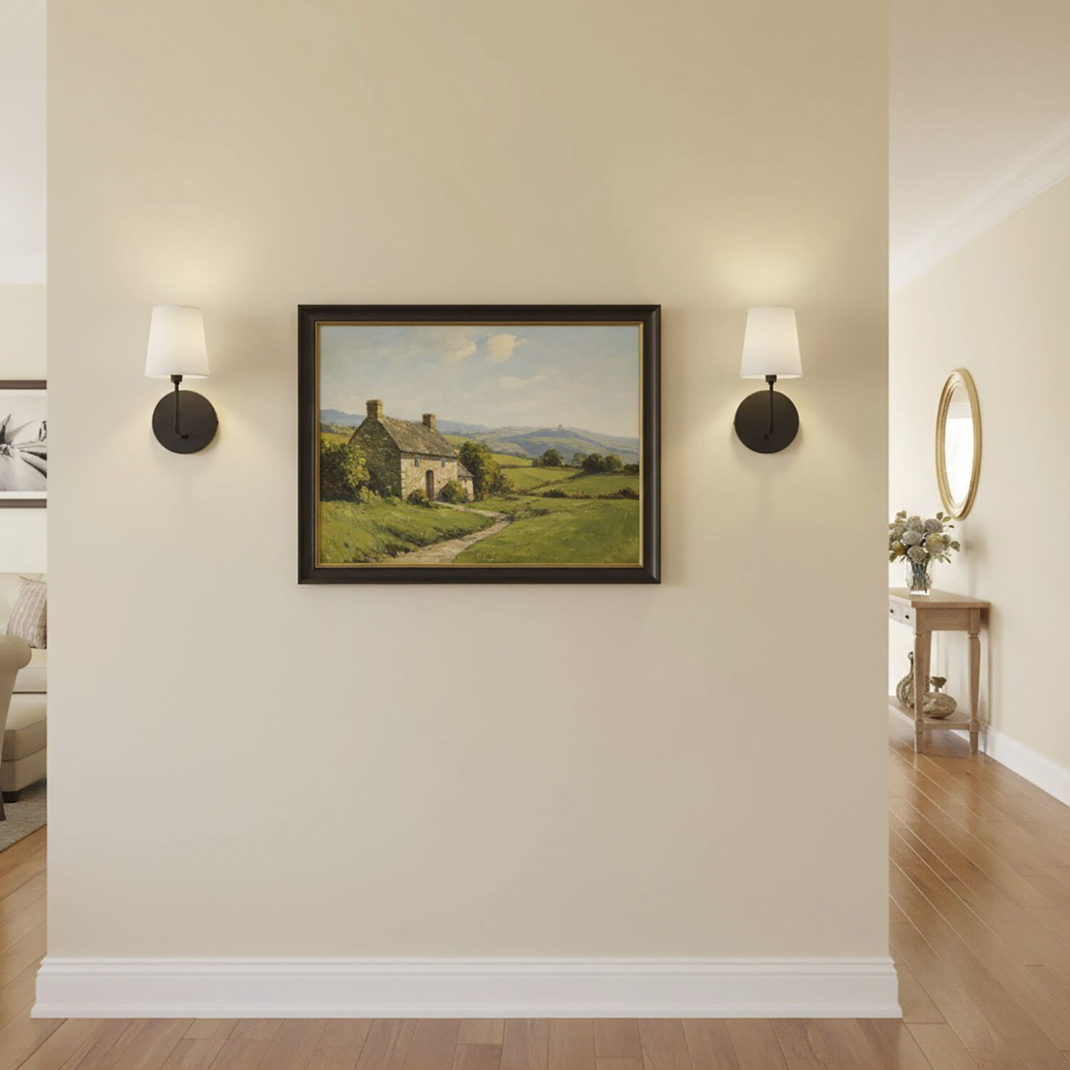 Rhythm Wall Sconce Wall Light in Black