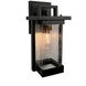 Port Charlotte LED 15.5 inch Matte Black Outdoor Wall Light