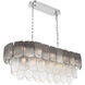 Bianca Island Light Ceiling Light in Crystalline Smoke