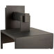 Weybridge LED 16.76 inch Black Outdoor Wall Light, Coach Light