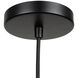 Camila LED 18 inch Black Down Pendant Ceiling Light