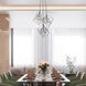 Artistry LED 27.75 inch Matte Black and Polished Nickel Chandelier Ceiling Light