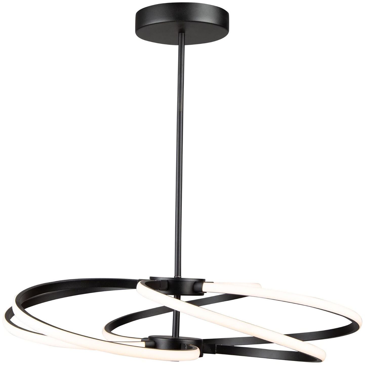 Equinox LED 26.3 inch Black Pendant Ceiling Light