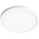 LED Flushmounts 16 inch White Flush Mount Ceiling Light