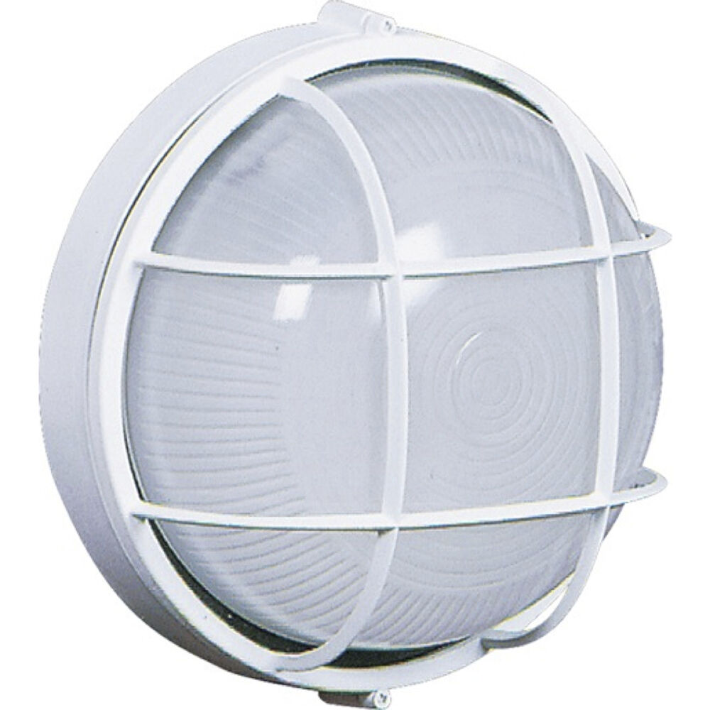 Artcraft AC5663BK Marine 1 Light 7.5 inch Black Outdoor Wall Light Small Round