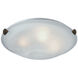 Clip Flush LED 20 inch Black Flush Mount Ceiling Light