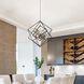 Artistry 4 Light 24 inch Matte Black and Harvest Brass Up Chandelier Ceiling Light