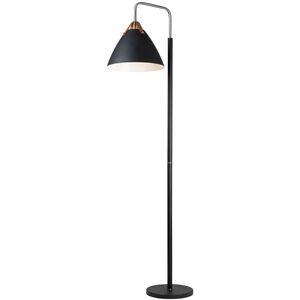 Tote 71.5 inch Black and Brass Floor Lamp Portable Light