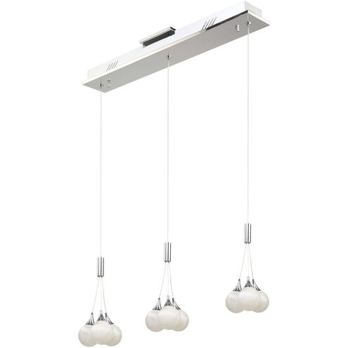 Odyssey LED 28 inch Chrome Island Light Ceiling Light