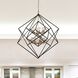 Artistry 12 Light 47 inch Matte Black and Harvest Brass Up Chandelier Ceiling Light in Matte Black and Satin Brass