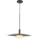 Camila LED 18 inch Black Down Pendant Ceiling Light