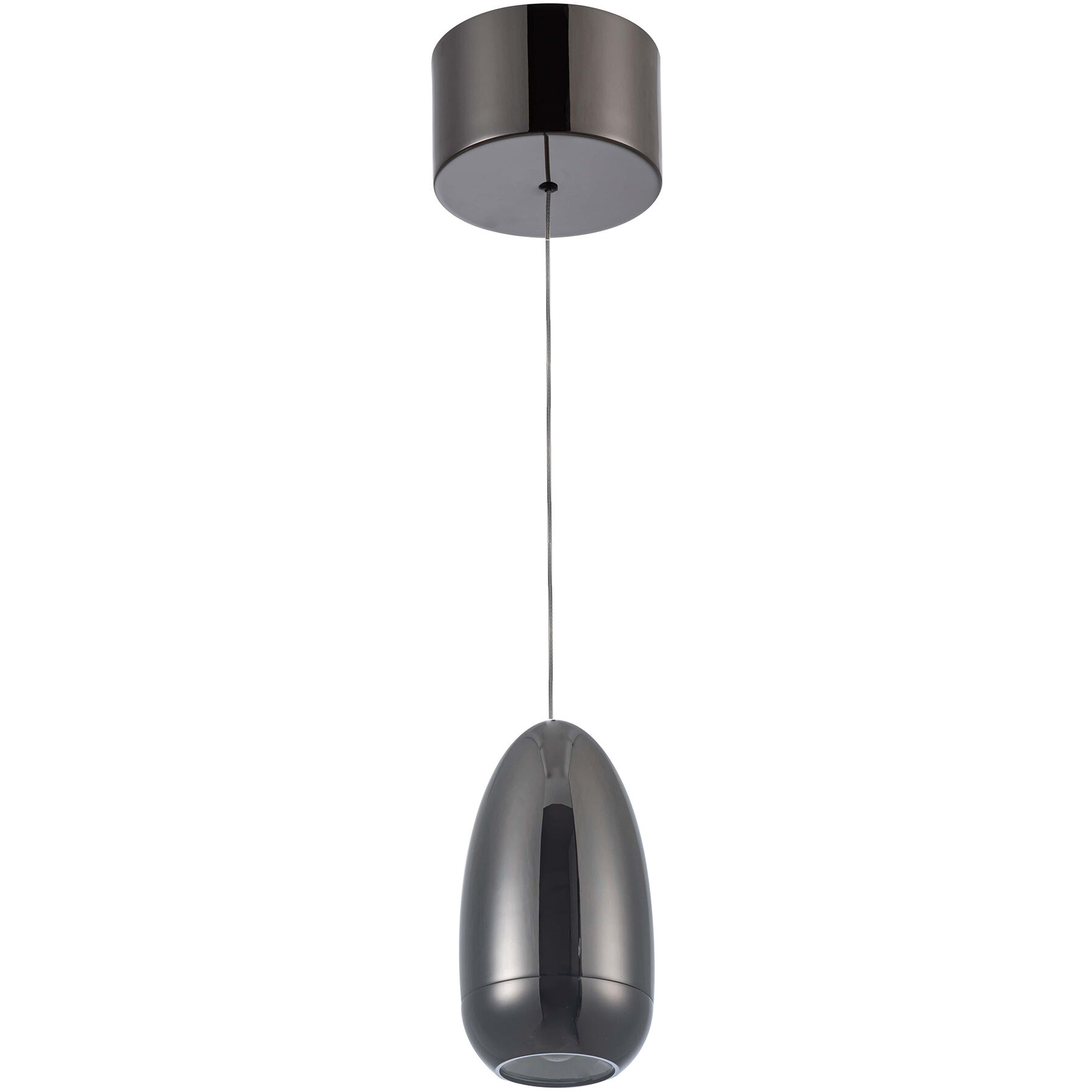 Royal Pearl LED 13.2 inch Gun Metal Pendant Ceiling Light