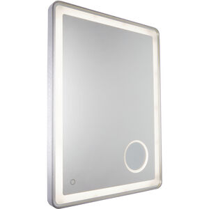 Reflections 32 X 24 inch Brushed Grey Wall Mirror