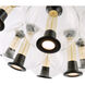 Arlo LED 25.5 inch Black Chandelier Ceiling Light