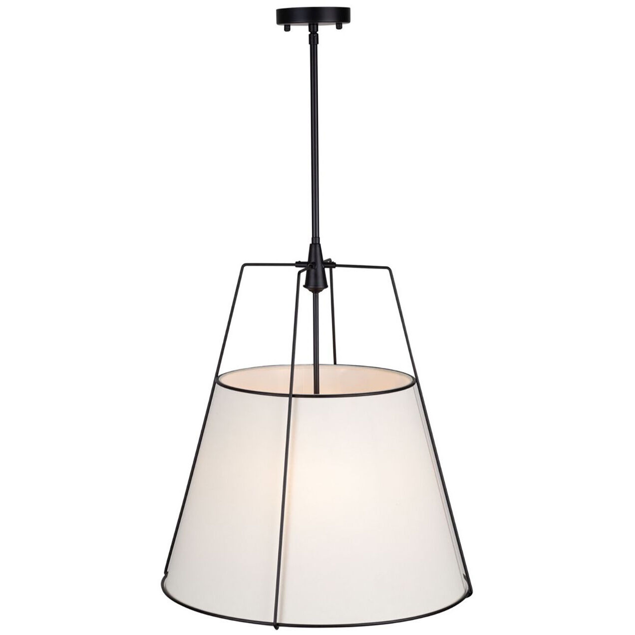 Pullman LED 20.8 inch Black Pendant Ceiling Light