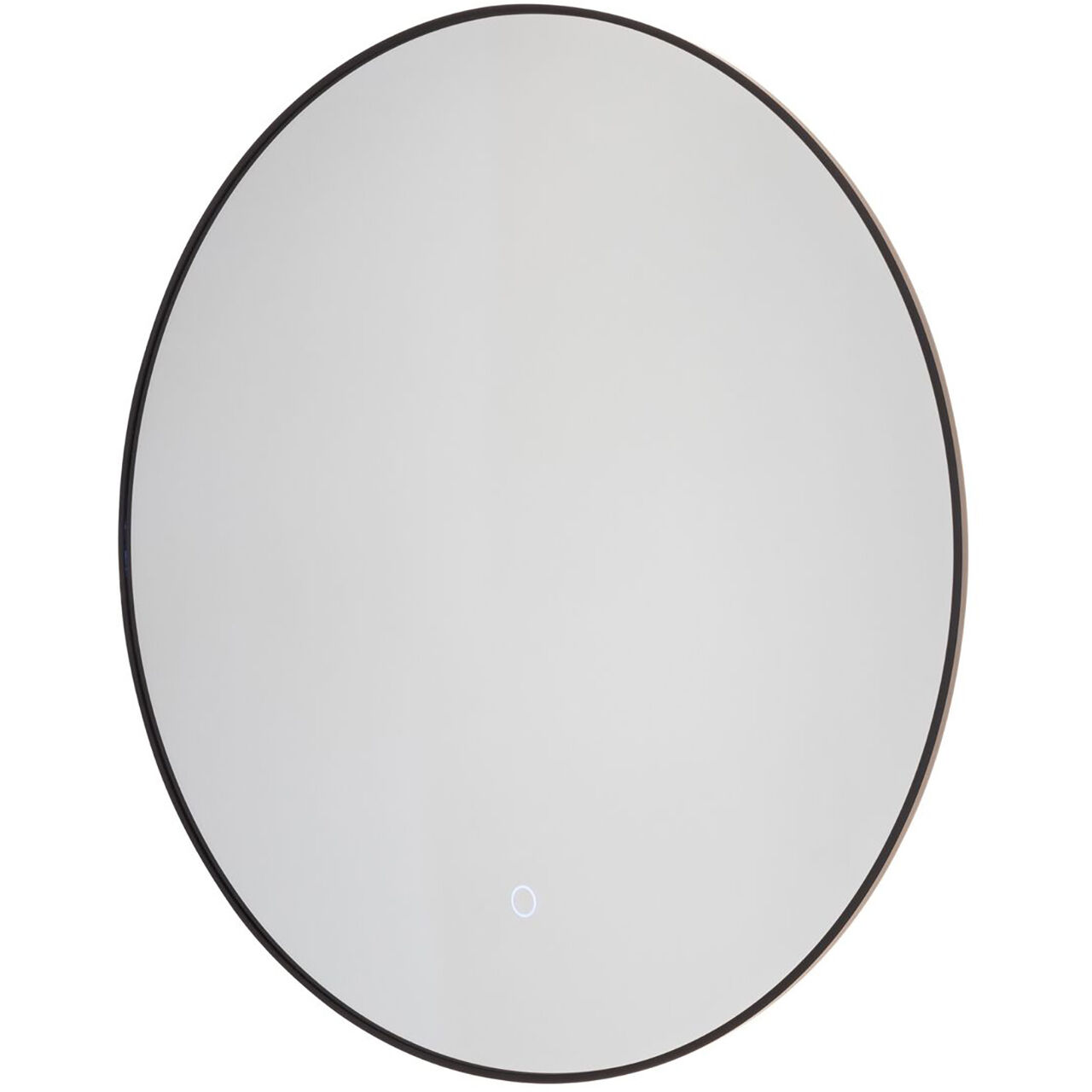 Reflections 31.5 X 31.5 inch Matte Black LED Mirror