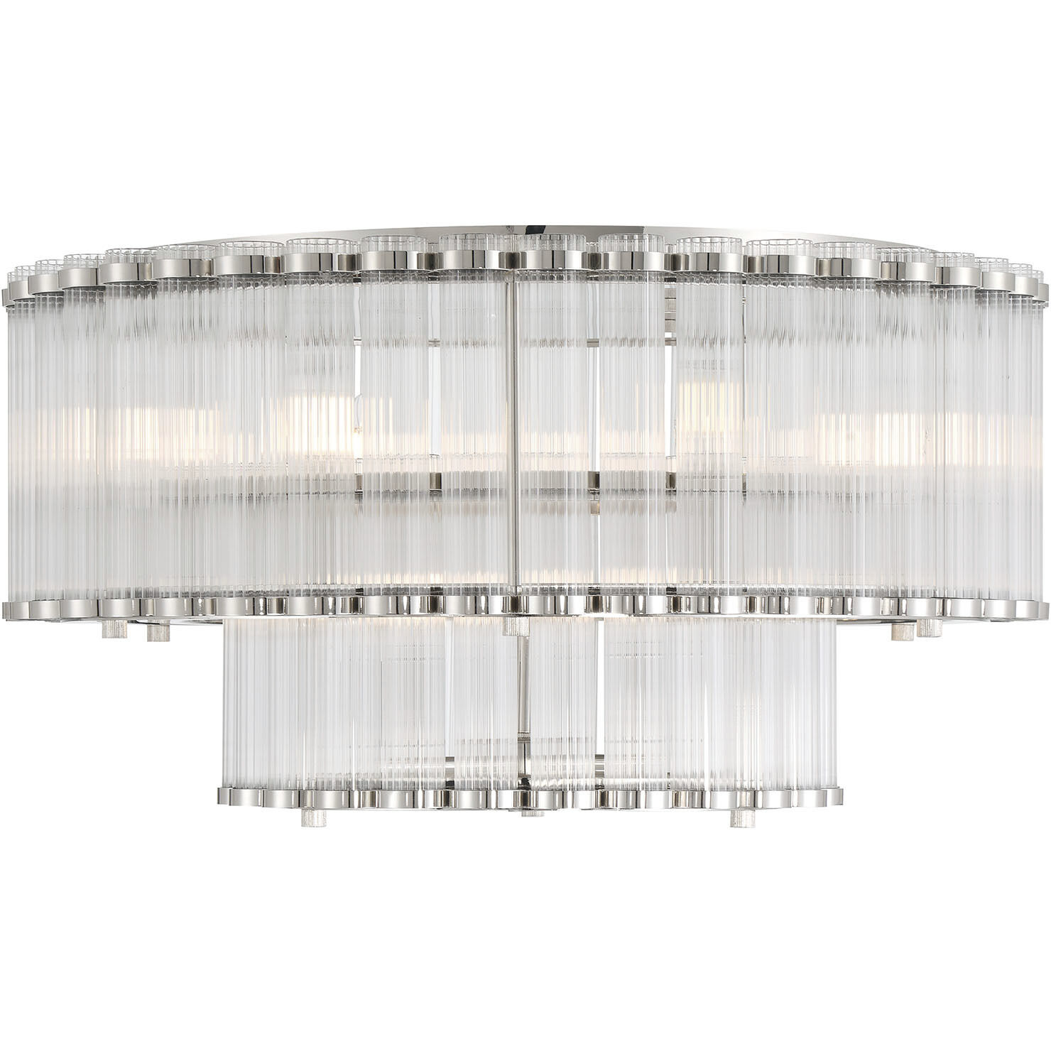 Glasbury 9 Light 23.75 inch Flush Mount