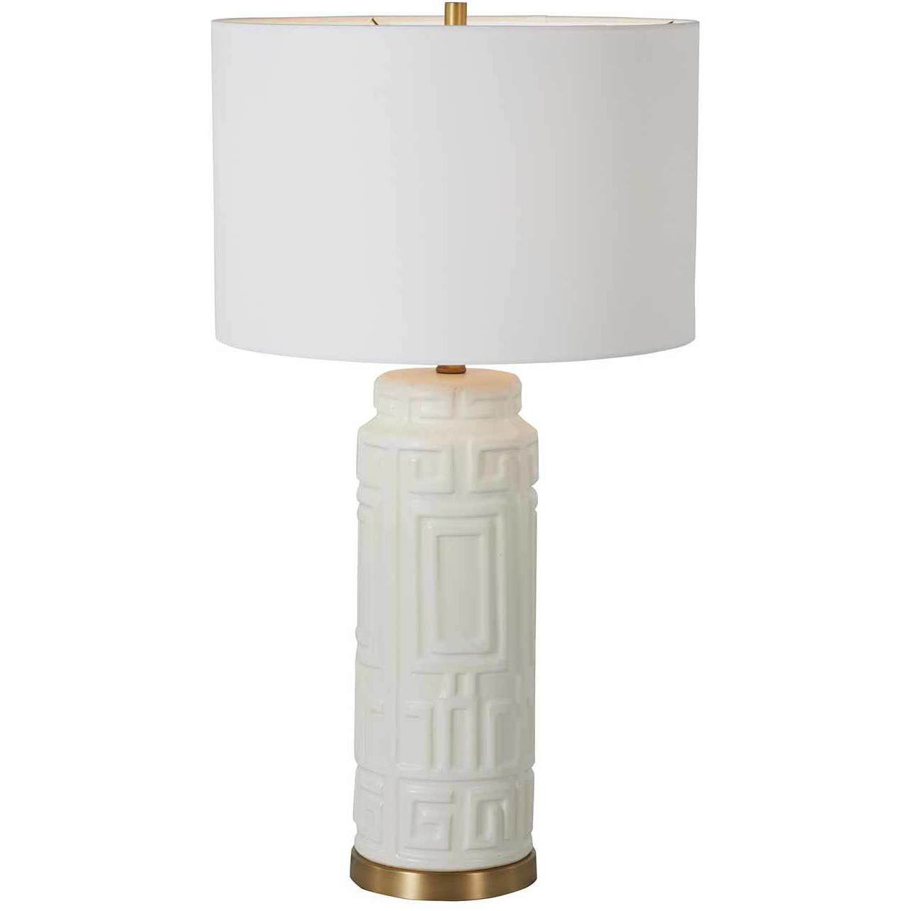 Osmond 31.25 inch Matte Antique Brass Table Lamp Portable Light