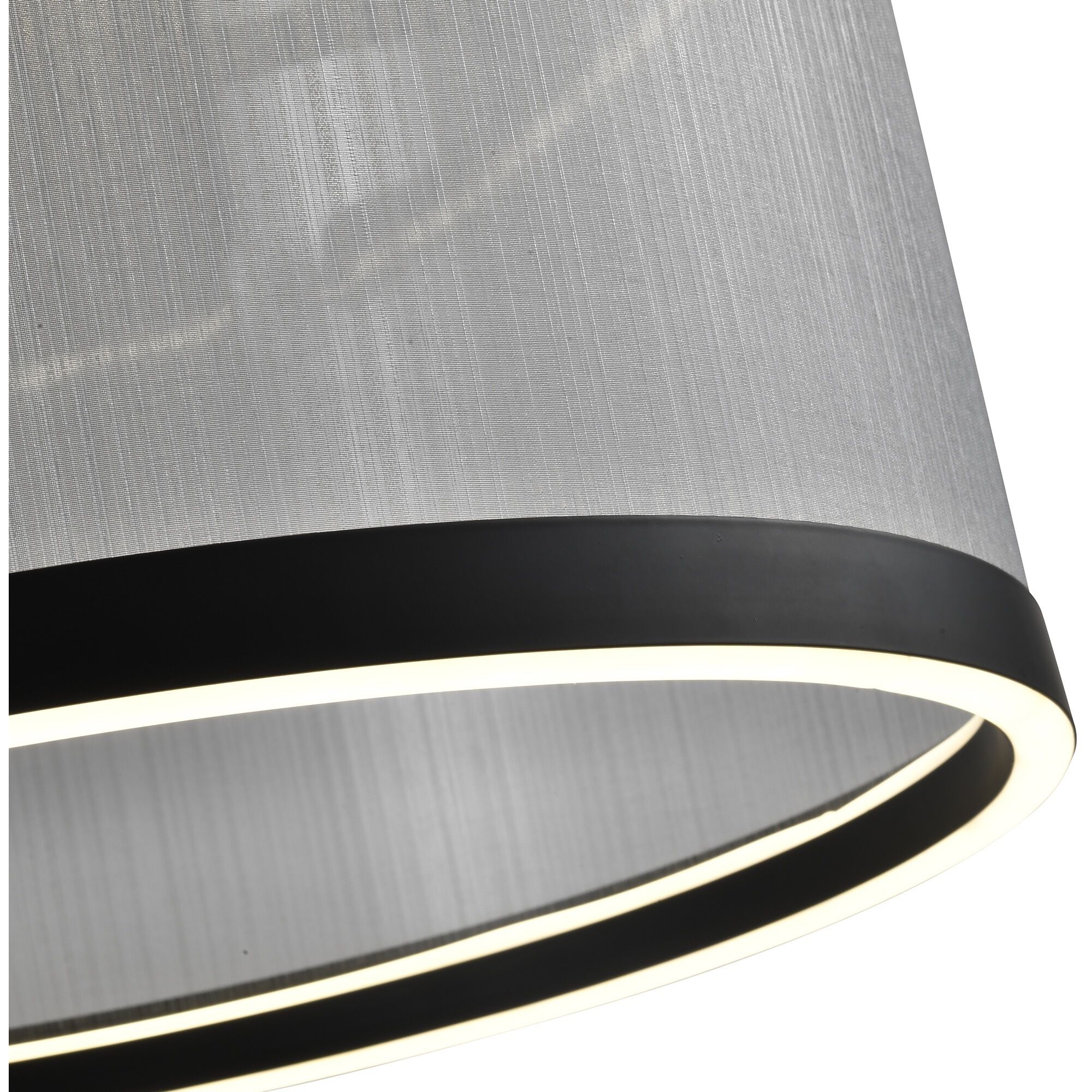 Cora LED 17.7 inch Black and Black Pendant Ceiling Light